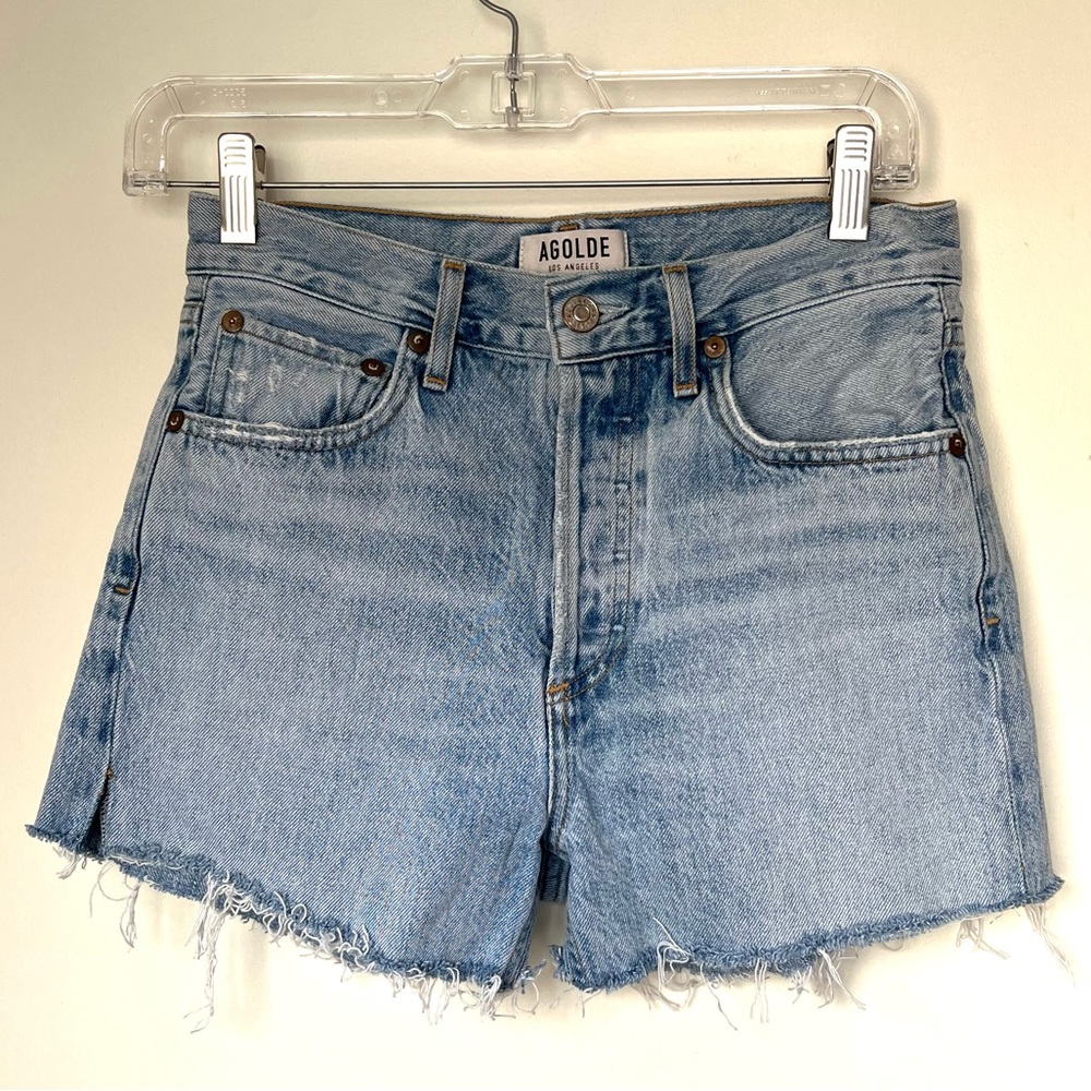 Lightwash Vintage AGOLDE Denim Shorts SZ 25